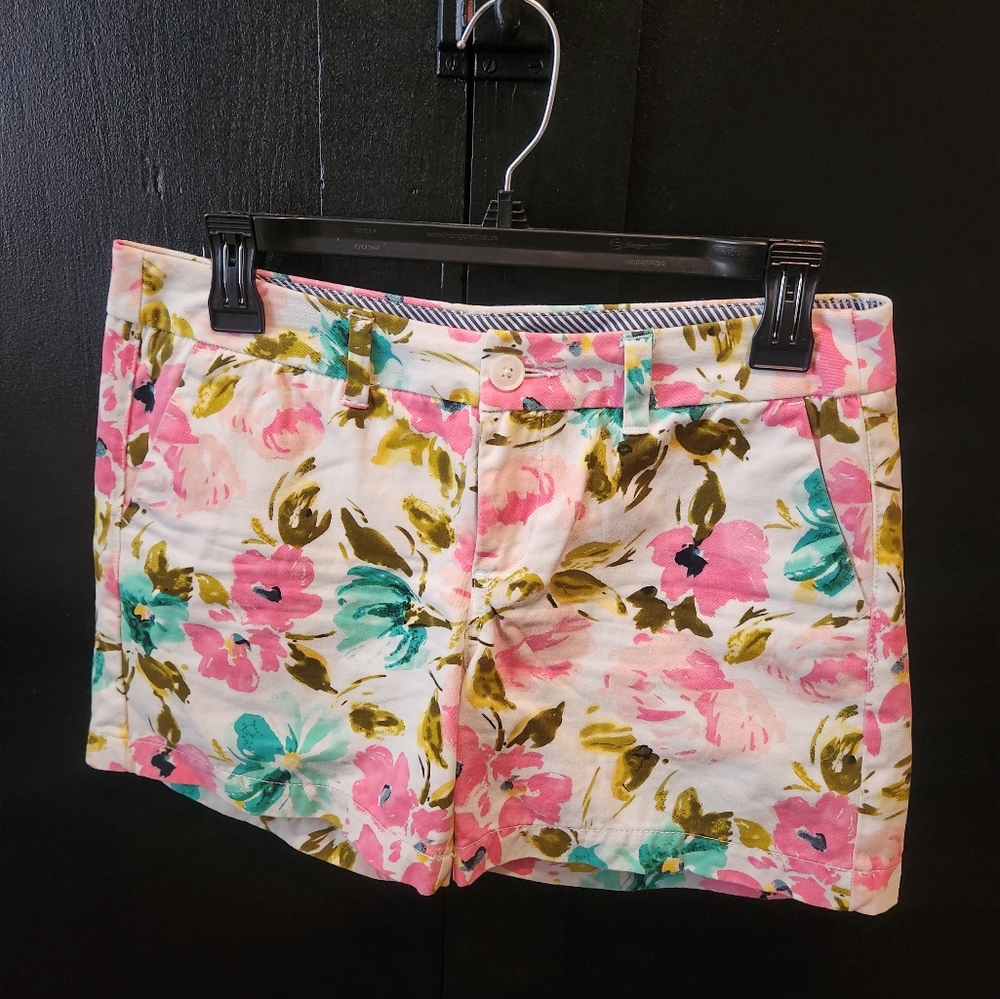 Merona floral shorts~size 2